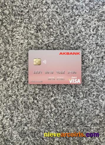 Malta Akbank T.A.Ş. visa debit card photolook